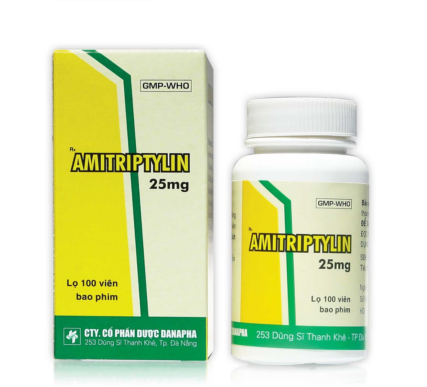 Amitriptylin 25 mg (Antidepressiva)