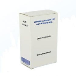 Ketamin Ratiopharm 100 mg Ampullen