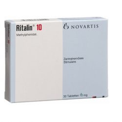 Ritalin 10 mg Novartis (deutsche Packung)