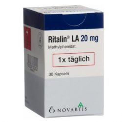 Ritalin LA 20 mg Novartis