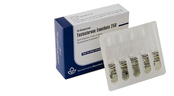 Testosterone Enanthate 250, 10 Ampullen (Testosteron-Enantat)