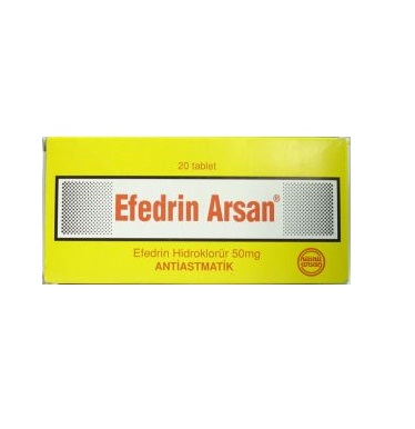 Efedrin Arsan Ephedrin
