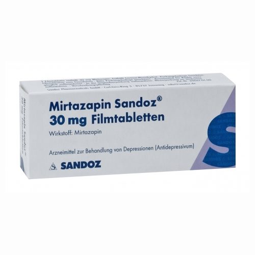 Mirtazapin Sandoz 30 mg Filmtabletten