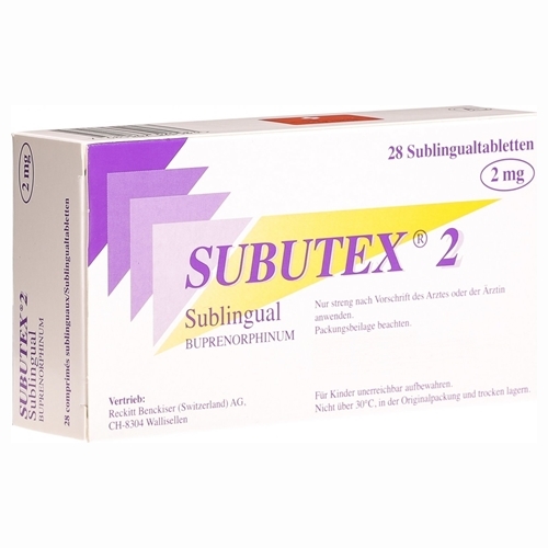 Subutex 2 Sublingual Buprenorphin