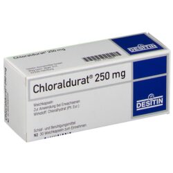 Chloraldurat 250 mg Chloralhydrat 30 (Schlaftabletten)