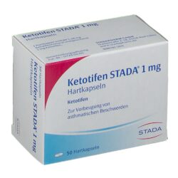 Ketotifen Stada 1 mg 50 Hartkapseln